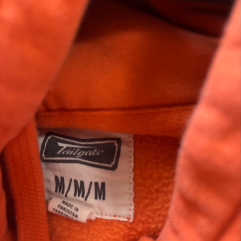 Tailgate Women's Orange Hoodie